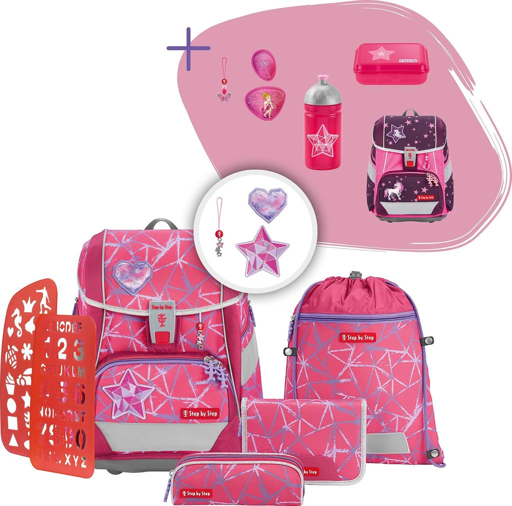 Step by Step Schulranzen-Set 2IN1 PLUS „Star Stella“, Produktbild 