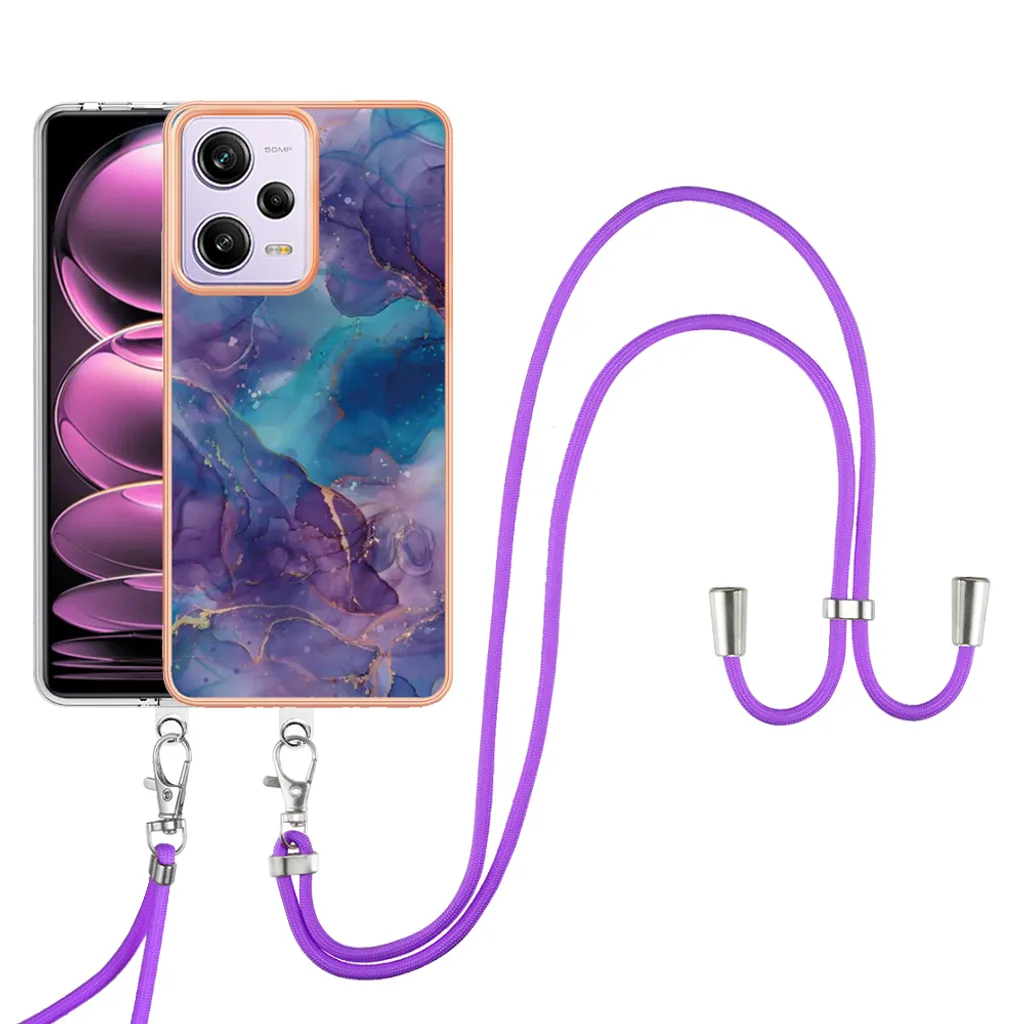 Custodia Bumper Viola per Xiaomi Poco X5 Pro e Redmi Note 12 Pro 5G