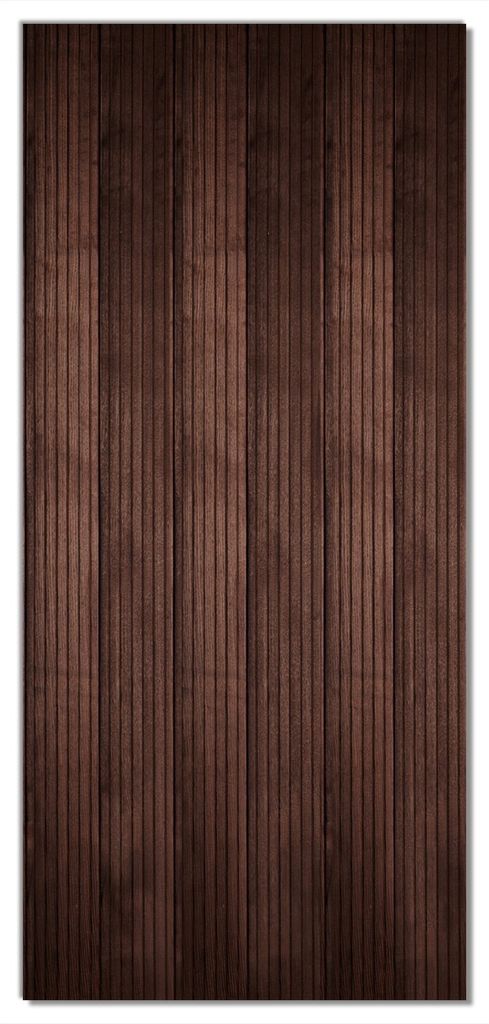 Wallario selbstklebende Türtapete 93 x 205 cm mit Schutzlaminat - Holzmuster - Oberfläche mit Holzmaserung VII