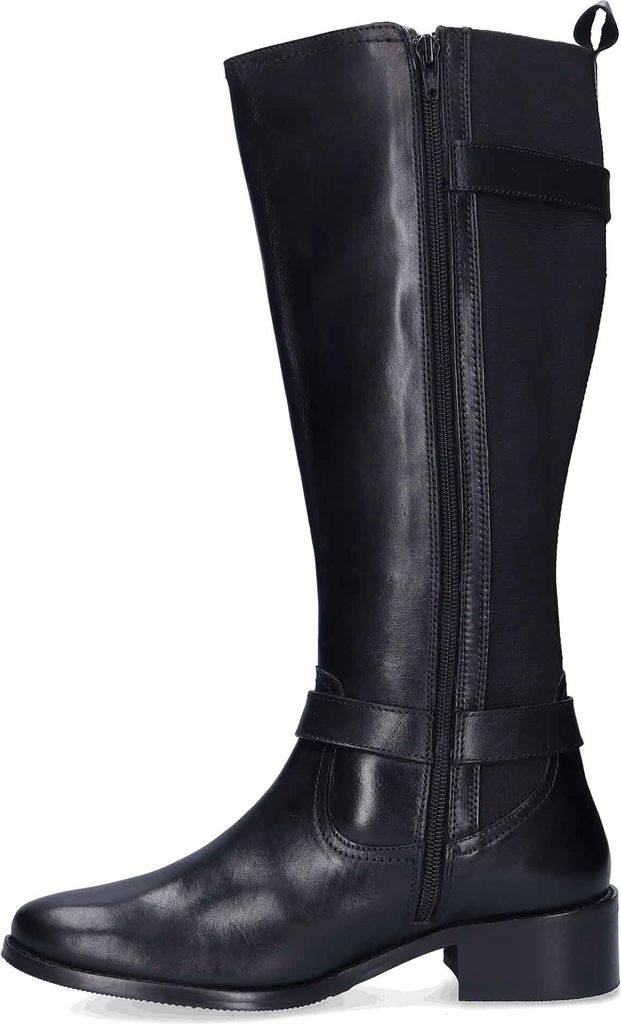 JJ Footwear Redbourn Stiefel in Übergrößen Schwarz 1500407-128Zwart in Weite XXXL