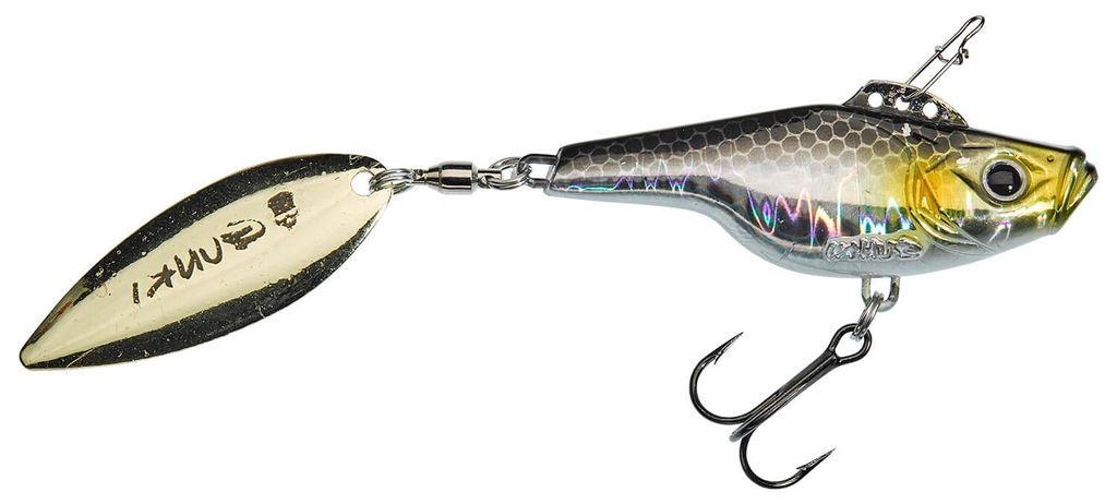 Gunki JIGER 55 S 31,3g 5,5cm Bleikopfspinner Jigspinner, Gunki Farben:BLACK ALIVE