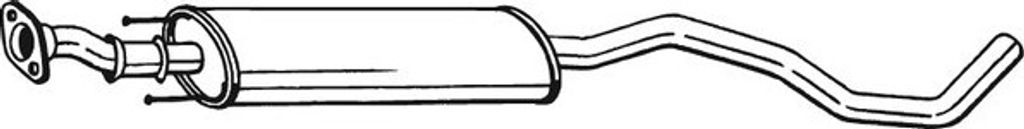 Bosal Mittelschalldämpfer 282-577