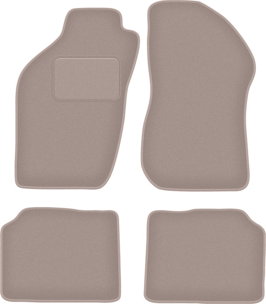 Velours-Autoteppiche für: Alfa Romeo 145 Hatchback (1994-2001) Beige