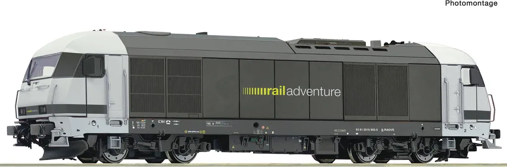 Locomotive Diesel Roco 7310036 Série 2016 pour Réseau Ferroviaire HO