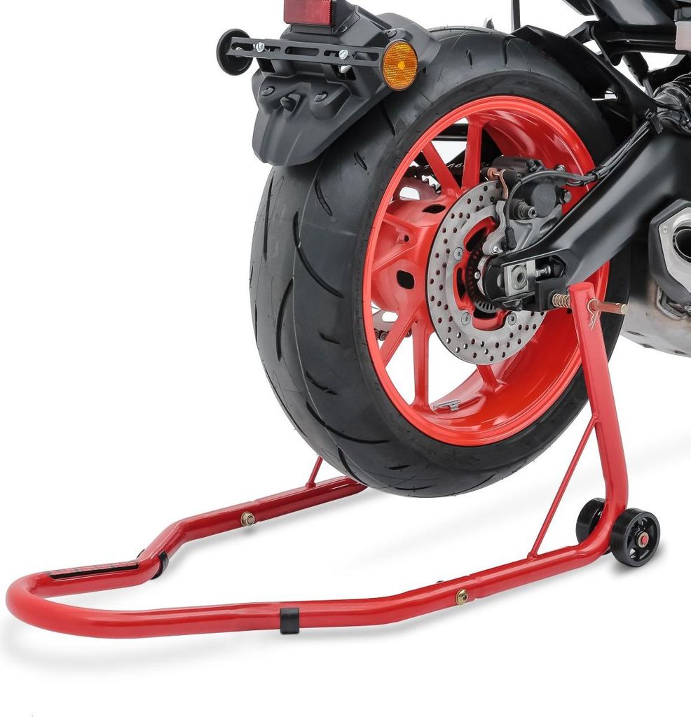 - Motorrad Montageständer Hinten Classic Universal rot