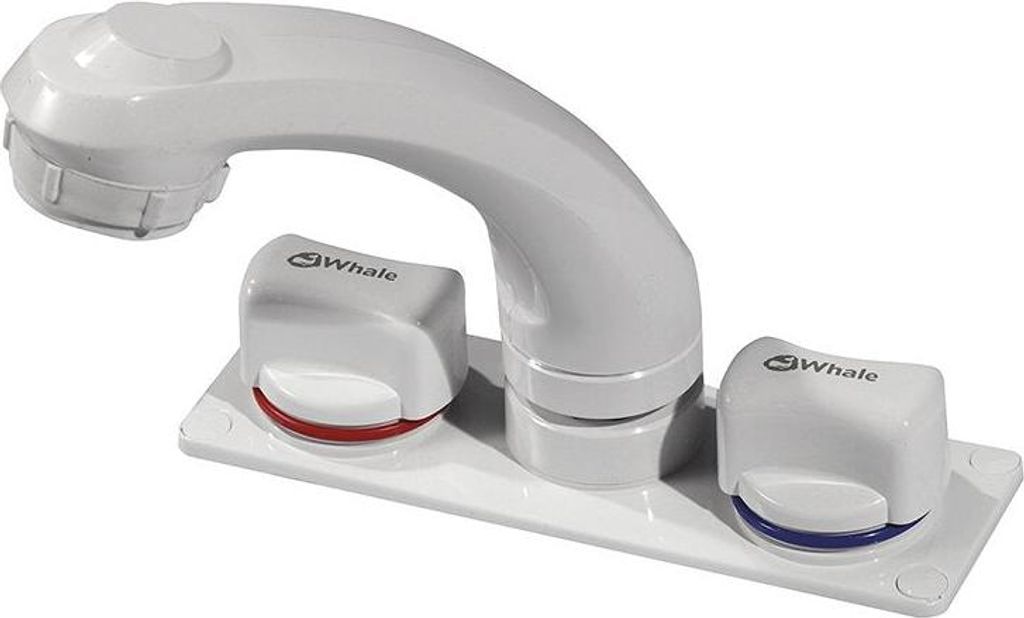 Mischbatterie - Whale Elegance, Chrom-Finish