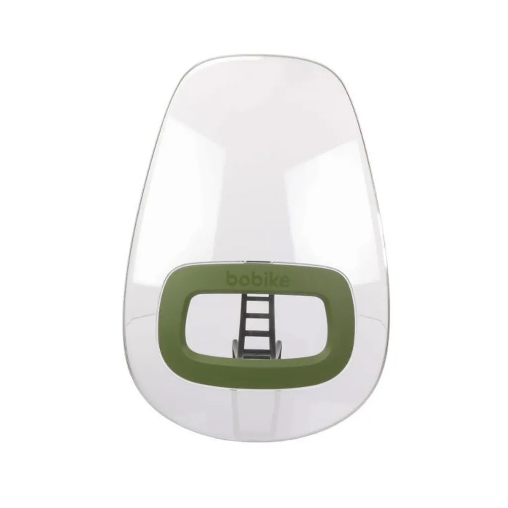 Pare-brise Bobike One+ Incassable Vert Olive et Étrier de Fixation