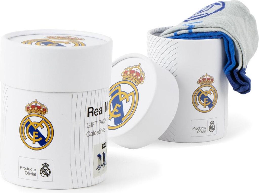 Real Madrid Socken fü r Erwachsene, 3er-Pack