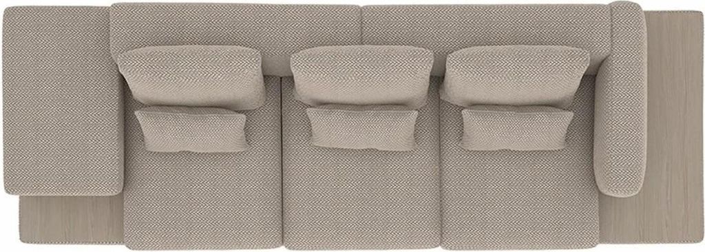 Wohnzimmer Sofa Dreisitzer Couch Polstermöbel Luxus Textil Einrichtung Neu