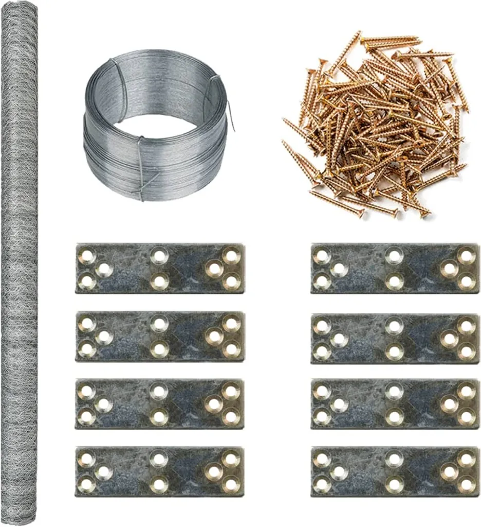 Recinto Estensione Pollaio 268x100x190 cm Metallo | Offerta Online