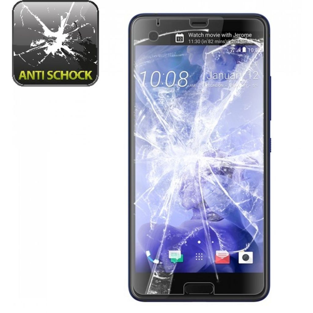4x Panzerfolie für Htc U Ultra ANTI-SCHOCK Displayschutzfolie ANTI-REFLEX MATT