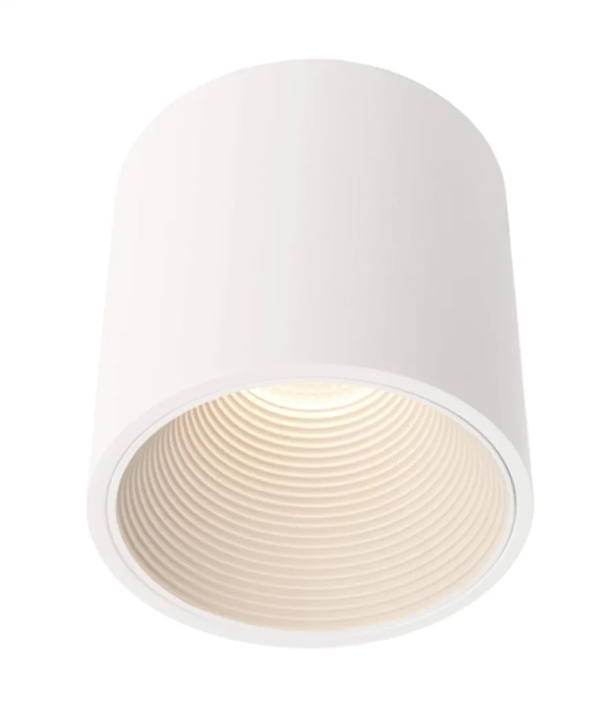 Plafonnier LED Australis II 3000K Blanc 7,2W : Lumière Douce et Stable