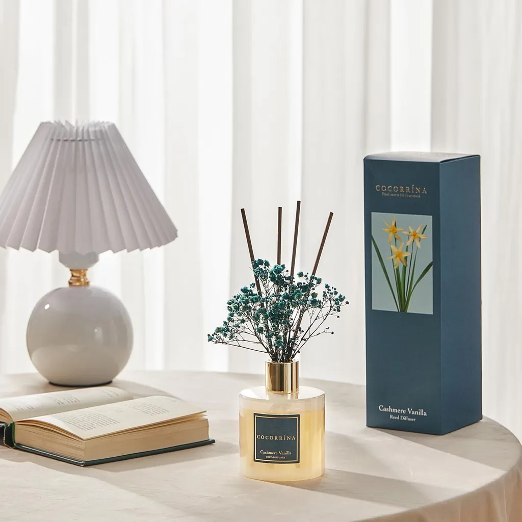 Diffuseur de Parfum à Bâtonnets Cachemire Vanille - Parfum Maison 200ml - 6
