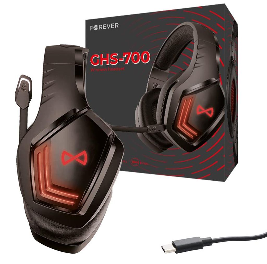 Forever GHS-700 BT kabellose On-Ear-Kopfhörer mit Mikrofon Produktbild 
