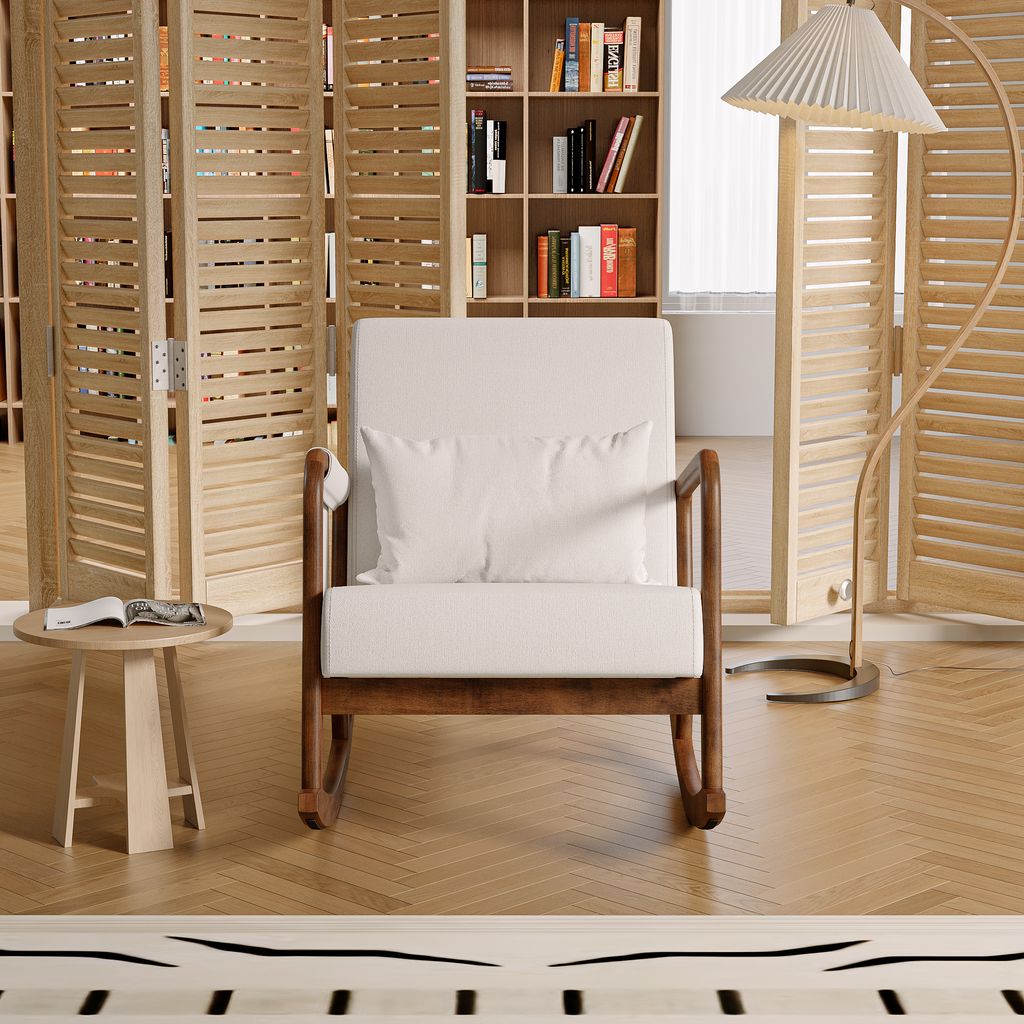 CDGlobal  Schaukelstuhl Relaxstuhl Sessel Stuhl Produktbild 7
