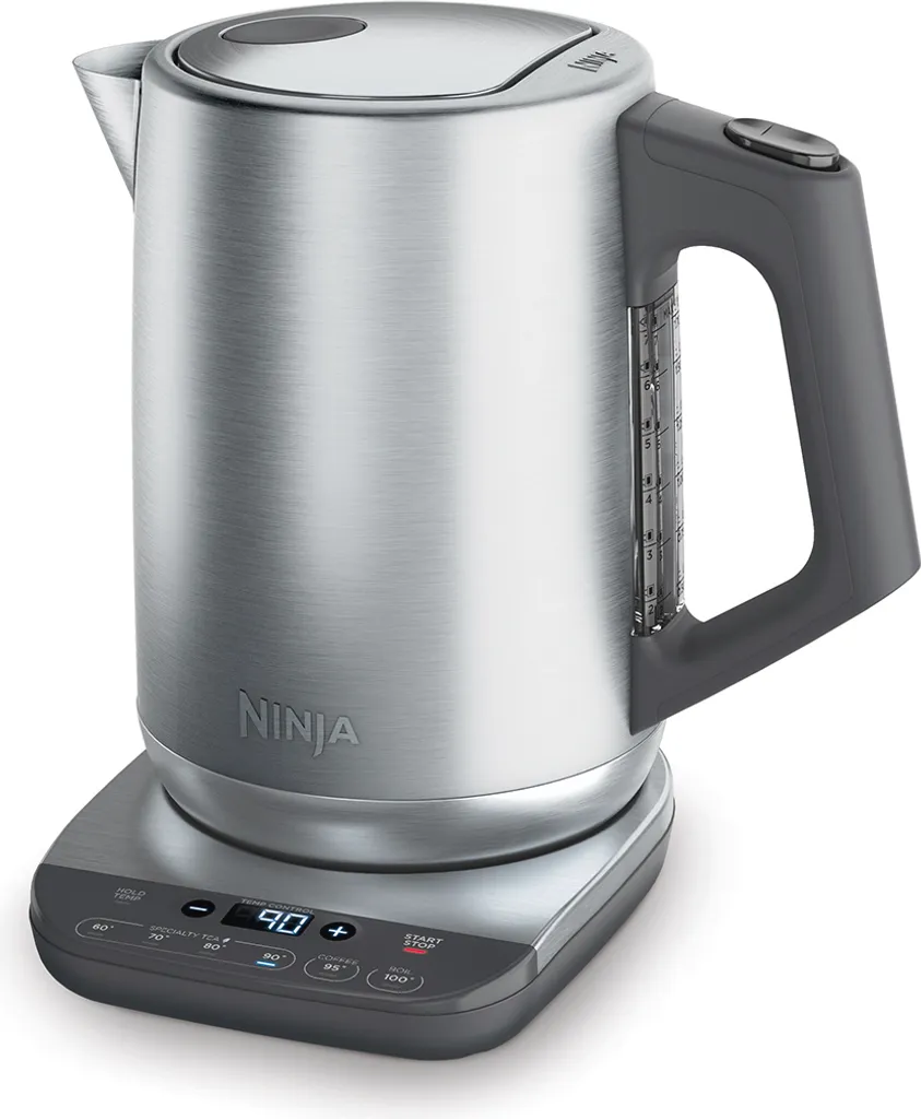 Bouilloire Electrique Ninja KT201EU Inox : Finissez-en avec le Thé Brûlé