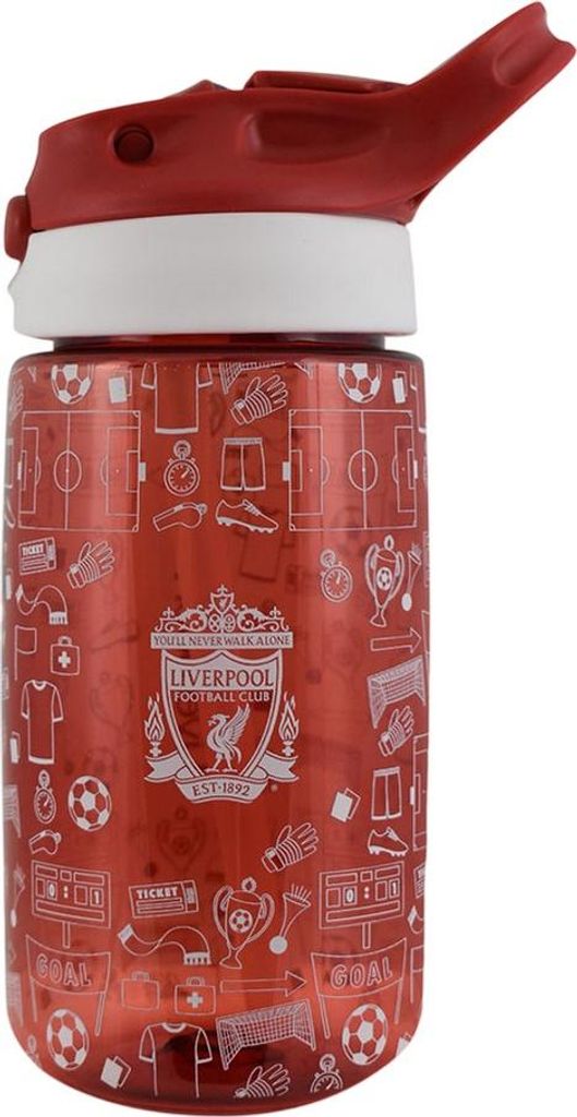 Liverpool FC - Wasserflasche für Kinder , 480ml TA14289 (Einheitsgröße) (Rot)