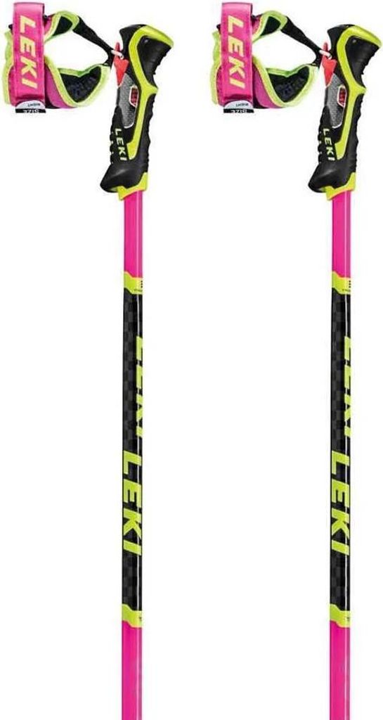 Leki WCR TBS SL 3D Skistöcke für Erwachsene Ski Alpin-Stöcke pink 105