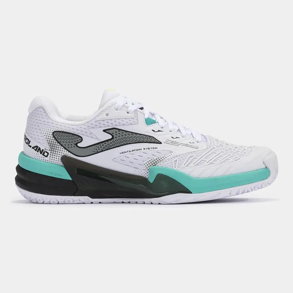 Chaussures Joma Roland 2402 Allcourt Idéales pour Compétition et Entraînement Pro