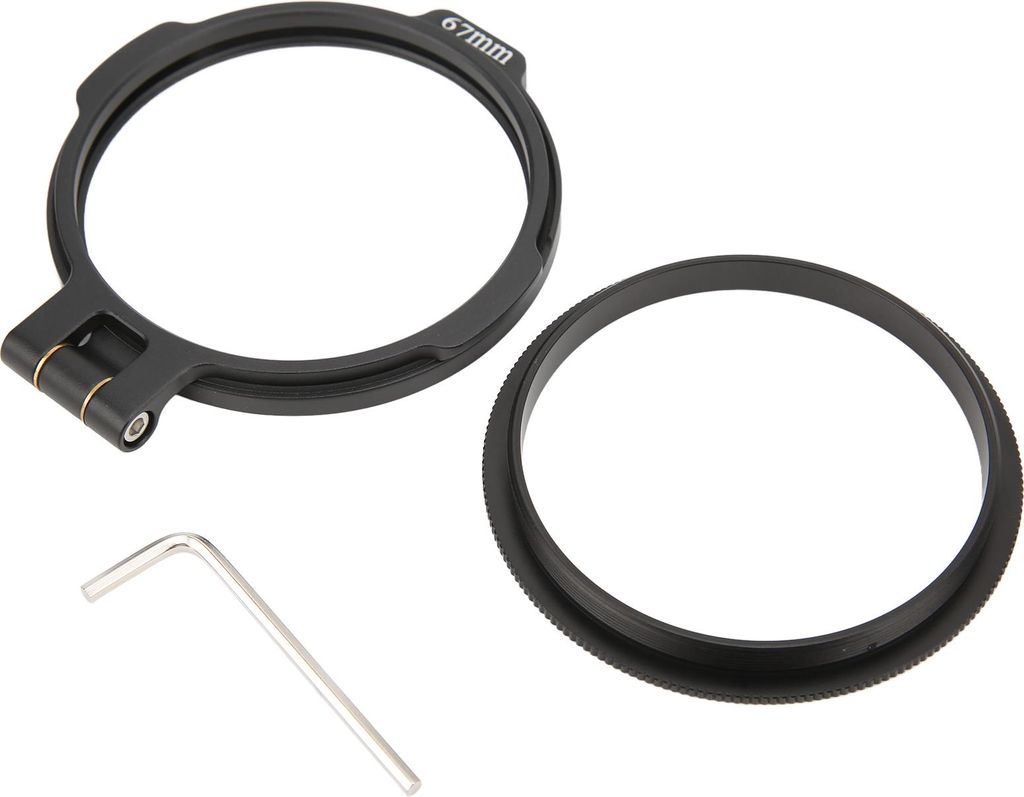 Objektivfilterhalter robuster langlebiger Schnellschalter Multi -Größen bequemer Adapterring für Weitwinkel -Primzahlzoom67mmmm