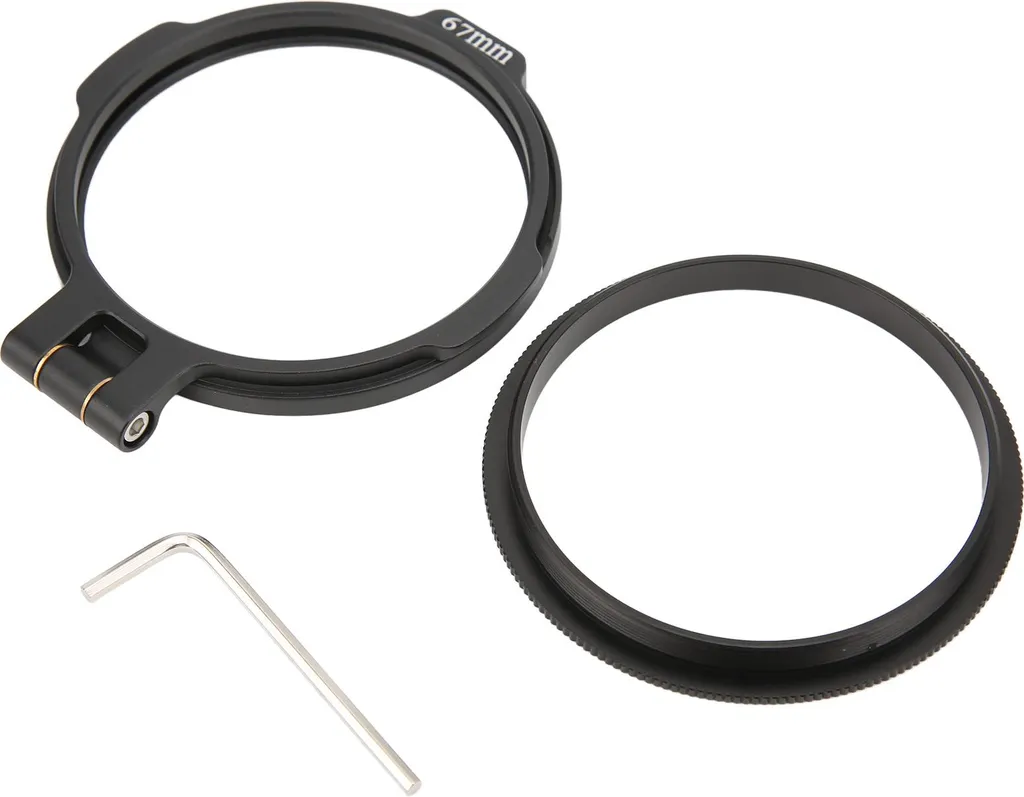 Porte-filtre 67mm pour zoom primaire et objectif de photographie
