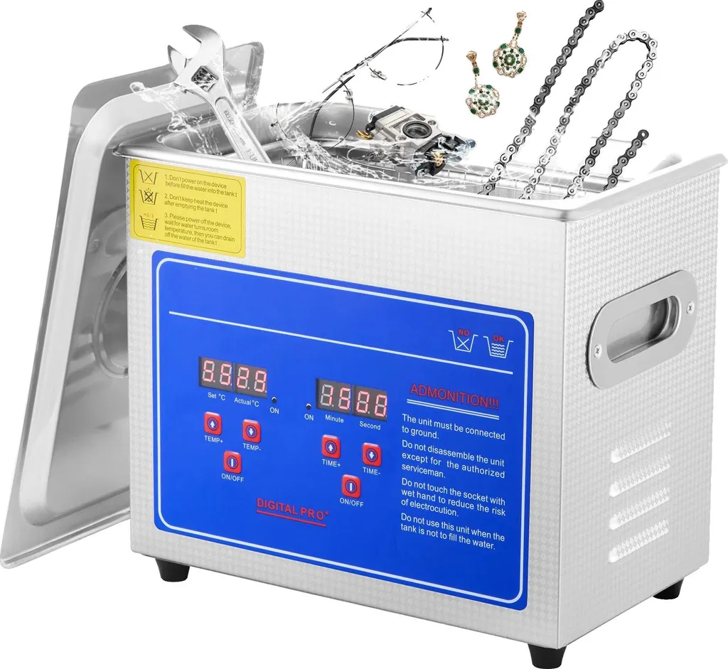 Nettoyez vos pièces difficiles d'accès avec ce nettoyeur ultrasons inox