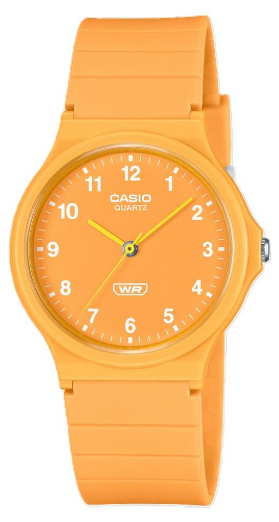 Casio dameshorloge, model MQ-24B-9BEF, geel, analoog Productafbeelding 