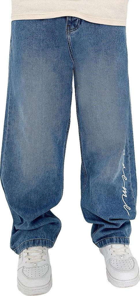 DADA Supreme Supreme Baggy Jeans mit Supreme-Stickerei Größe: 32W