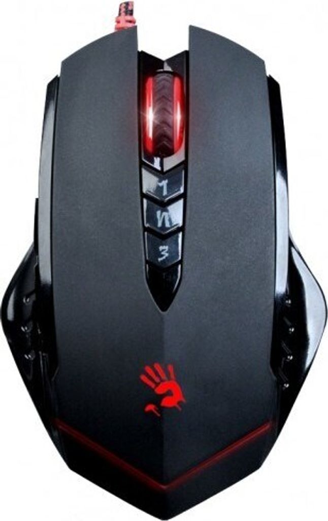A4Tech V8M, Po prawej stronie, Optyczny, USB Typu-A, 3200 Zdjęcie produktu 