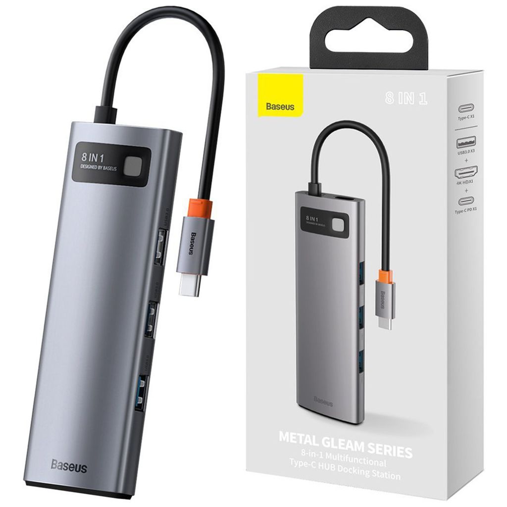 Baseus Metal Gleam, USB 3.2 Gen 1 (3.1 Gen 1) Type-C, 100 Produktbild 