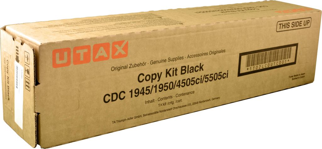 Utax 654510010 Toner čierny -B Obrázok produktu 