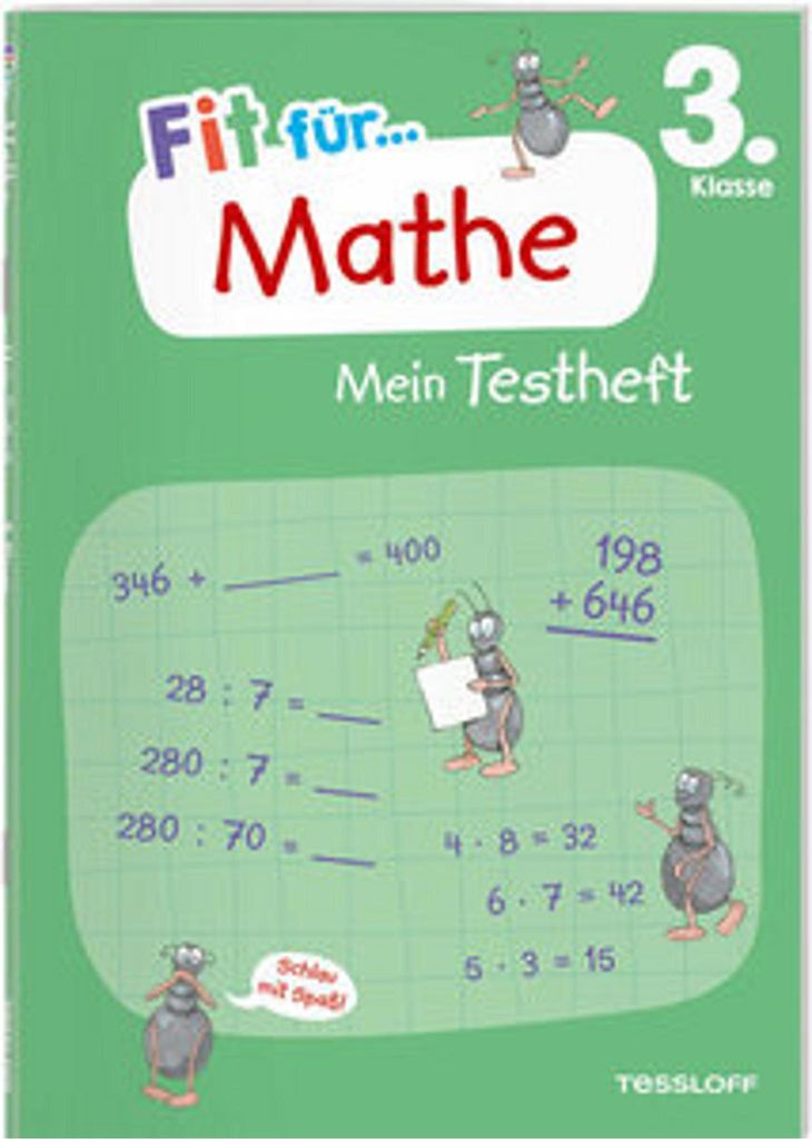 Fit für Mathe 3. Klasse. Mein Testheft Produktbild 