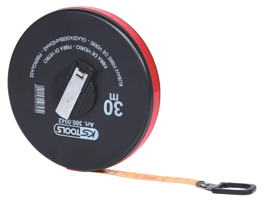 KS Tools Kapselbandmaß mit Kunststoffband, 30m