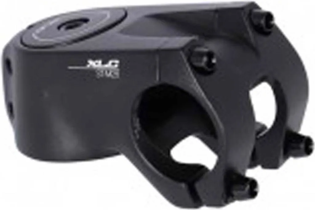 Potence en Aluminium Noir Mat XLC ST-M28 Courte 50mm Angle 6 Degrés VTT