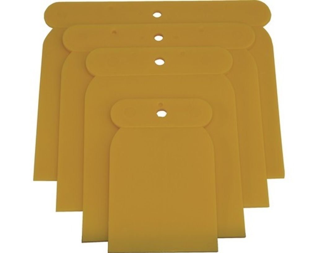Umělohmotné špachtle Haromac 50/70/100/120mm 4ks Obrázek produktu 