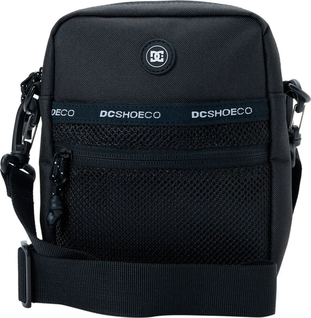 Dc Shoes Starcher 5 Borsa a tracolla Nero Uomo Nero Taglia unica