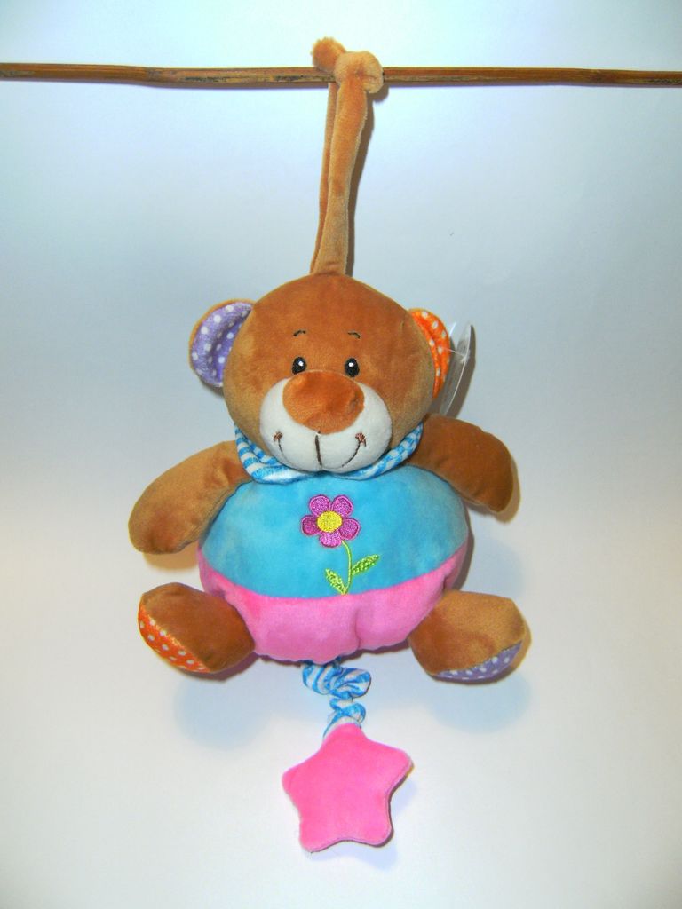 Spieluhr Bär ca. 38 cm, Plüschtiere Spieluhren Kuscheltiere Bären Teddy Teddybär