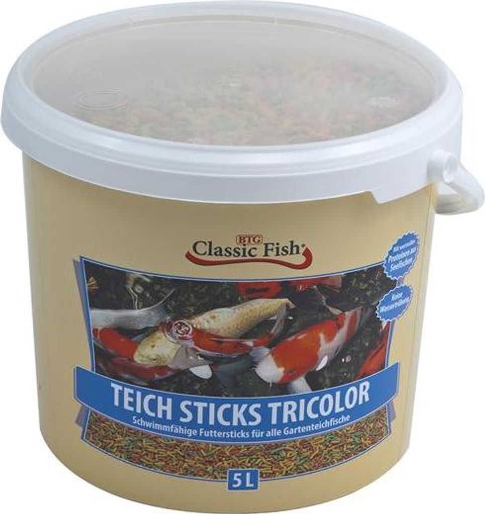 Classic Fish Trecce Sticks tricolores, seau de X litres Image du produit 