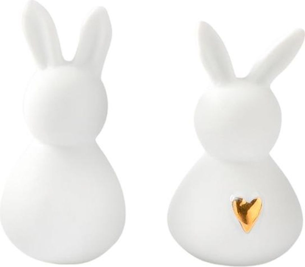 Räder Design Porzellanhasen-Set Mini (2,5x5cm) (2-teilig) Produktbild 