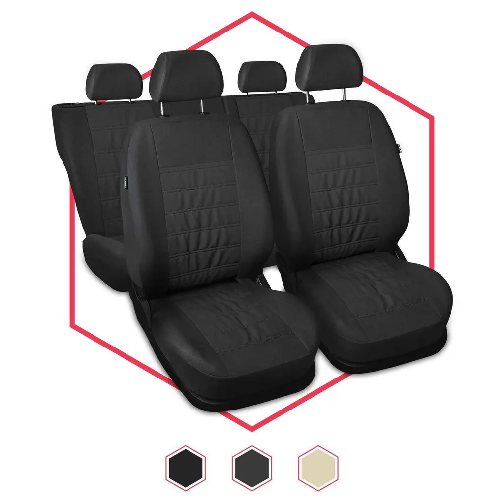 Coprisedili auto Coprisedili universali Tappetino per sedili auto grigio per Peugeot 205