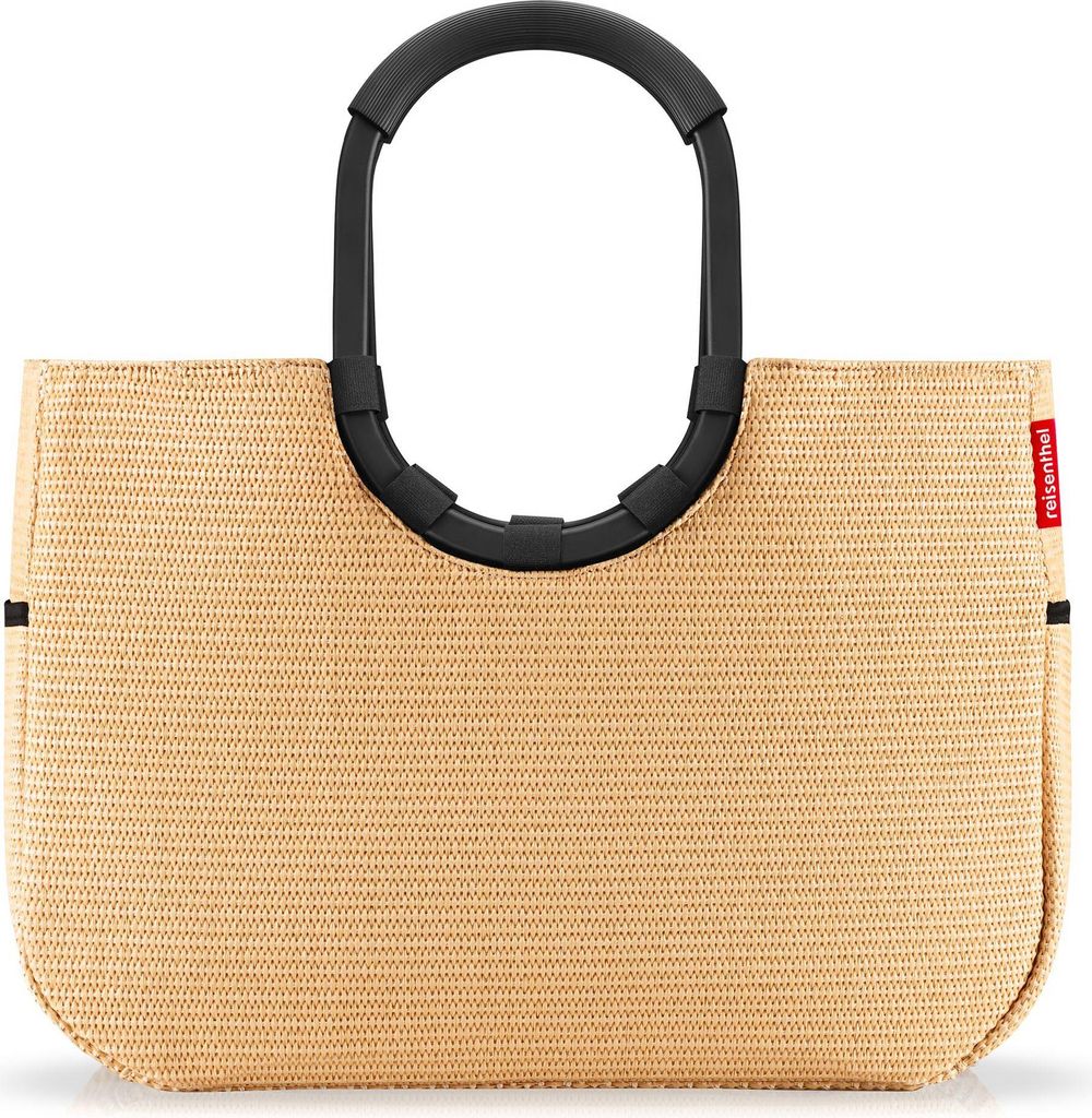 Reisenthel Loopshopper L Frame Raffia Black Produktbild 