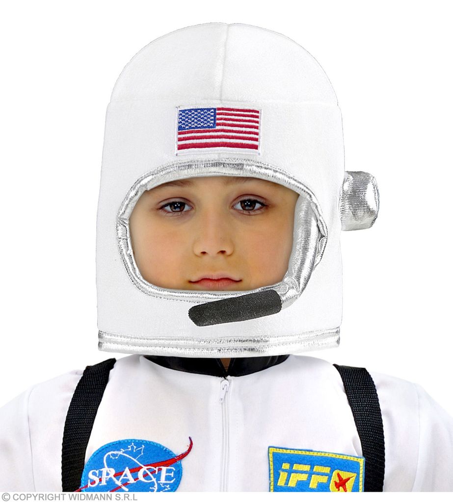Astronautenhelm zum Kostüm Astronaut Kosmonaut zu Karneval Fasching 