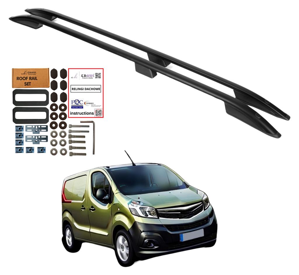 Dachreling OPEL VIVARO RENAULT TRAFIC FIAT TALENTO 2014- Produktbild 