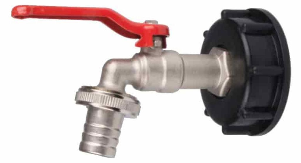 IBC Adapter S60, IBC Container Hahn, 3/4 Zoll Wasserhahn Produktbild 