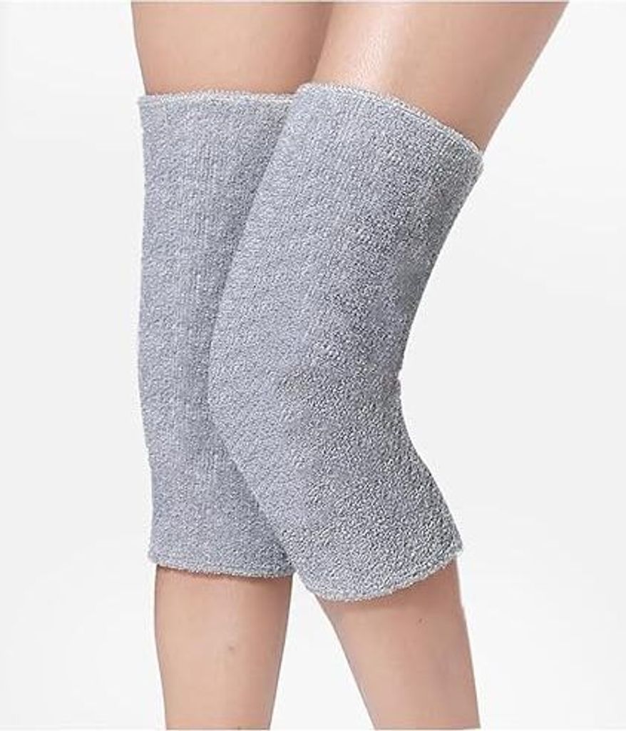 1 Paar Kaschmir Elastische Kniebandage Winter Kniewärmer Knieschützer Thermo Knieorthesen Warme Kaltes Knie Kniemanschette Therapie Knieschoner