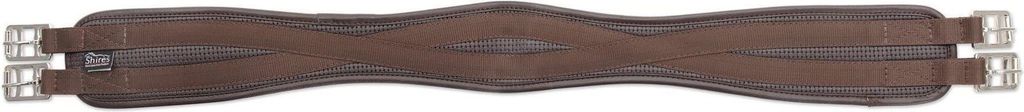 Shires - Anti-Scheuer Sattelgurt ER103 (116,84 cm) (Braun)