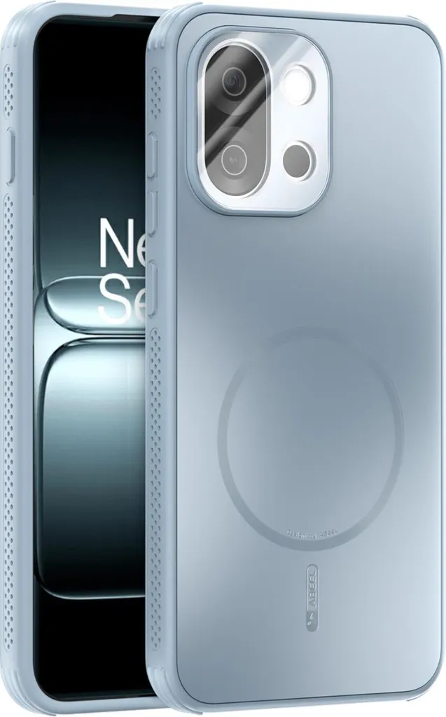 Cover OnePlus 13T / 13s Magnetica Opaca Azzurro | Protezione Lenti Anti-Urti