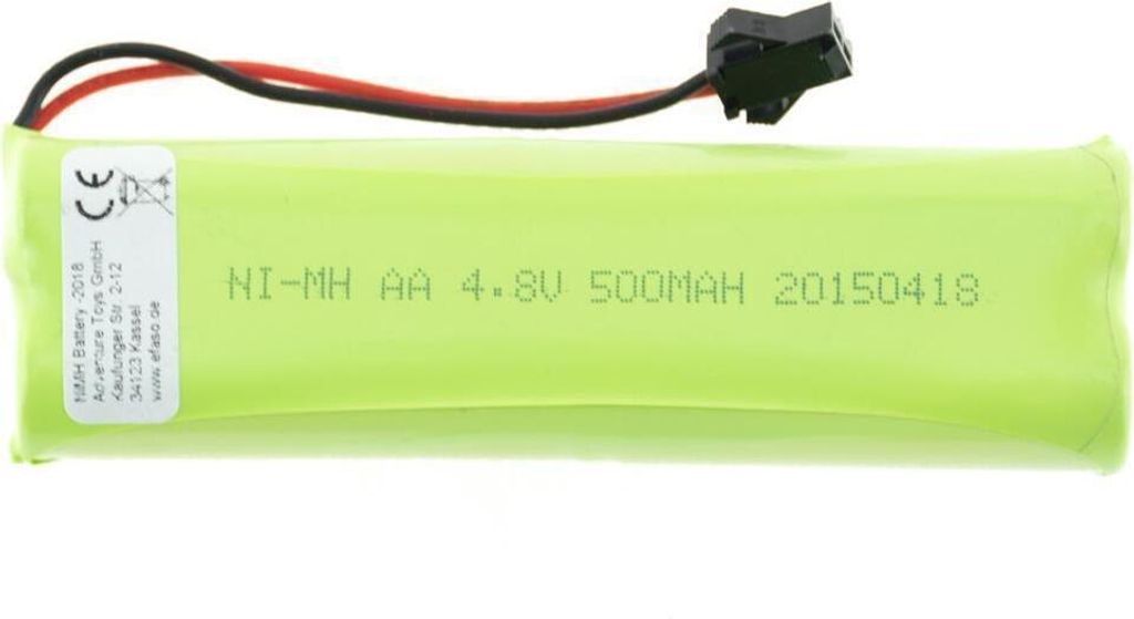 Akku 4,8V (länglich) / 500mAh / Ni-Mh / HBX Stecker / F975