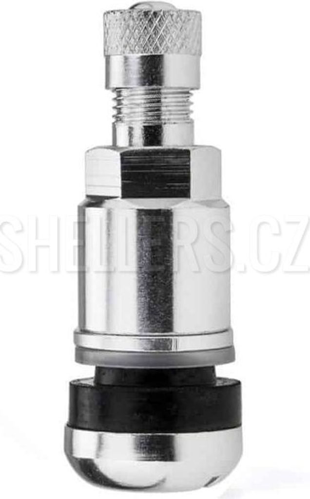 Ventil kovový VALVE-X1, Ø 11,5mm, ocel, stříbrný, délka 42 Obrázek produktu 