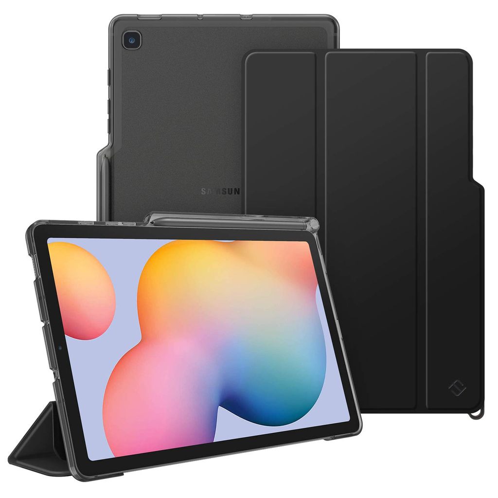 Fintie Hülle für Samsung Galaxy Tab S6 Lite 10.4 2022/2020 SM-P610/P613/P615/P619 - Slim Schutzhülle mit Transparenter Rückseite Abdeckung Cove...